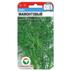 Кухонные травы Укроп Мамонтовый 1г СибСад