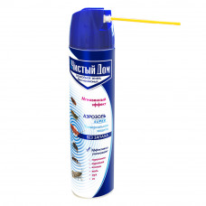 Препараты Аэрозоль от насекомых ЧИСТЫЙ ДОМ Супер 600мл