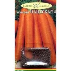 Морковь Нантская 4 300шт гранулы гель Гавриш