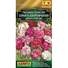 Цветы Гвоздика Соната бахромчатая смесь 0.1г Аэлита