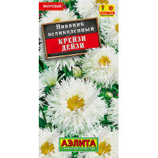Цветы Нивяник Крейзи Дейзи 25шт Аэлита