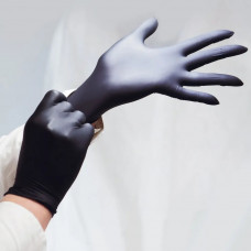 Перчатки MANUAL BN117 смотр черные (8 1/2) L